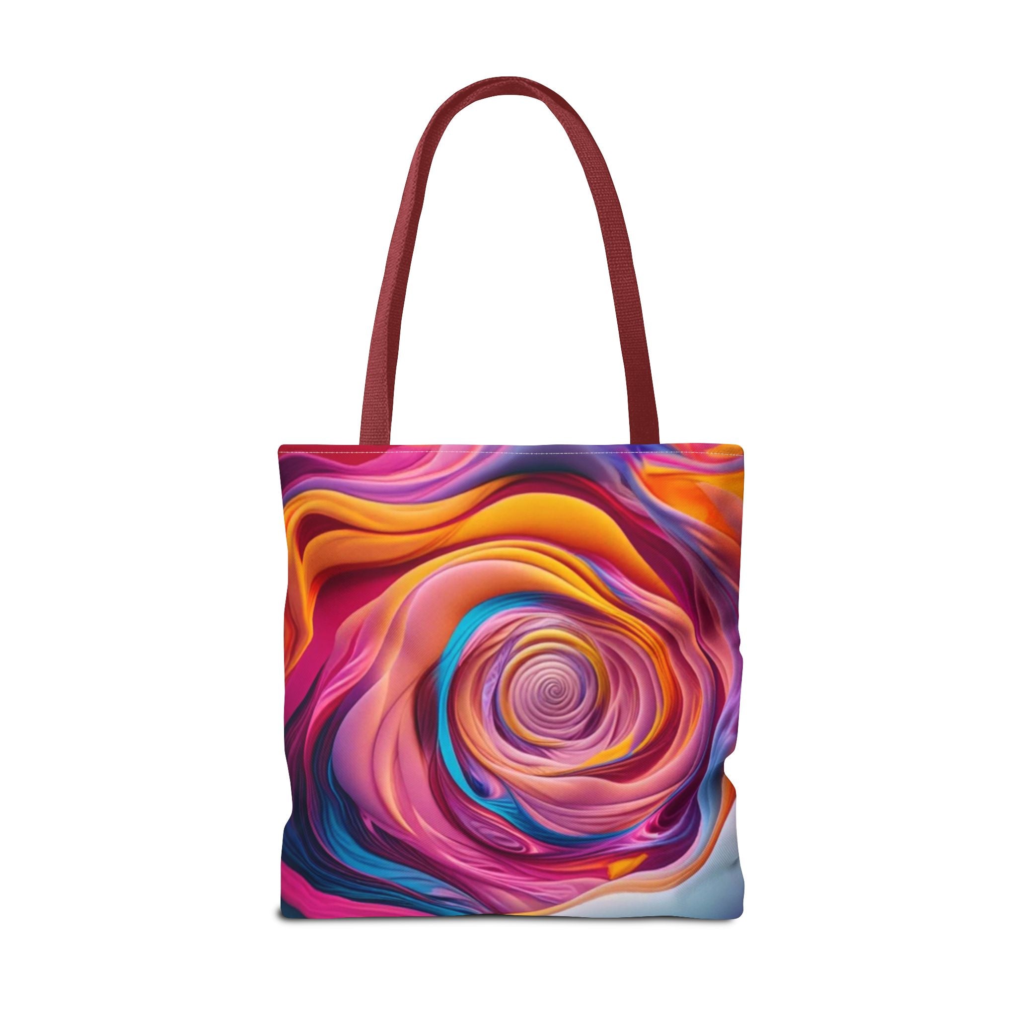 Artistic Floral Tote Bag, Colorful Shoulder Bag, Bohemian Style Tote, Gift for Flower Lovers, Shopping Bag, Eco-Friendly Canvas