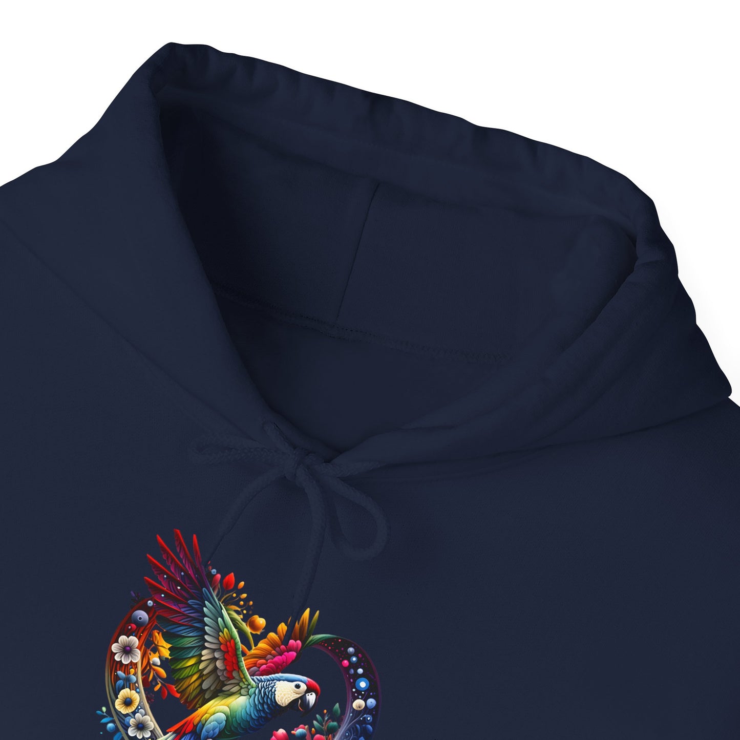 Colorful Heart Design Unisex Hoodie, Cozy Sweatshirt for Everyday Wear, Gift for Him/Her, Perfect for Valentine's Day, Casual Layering