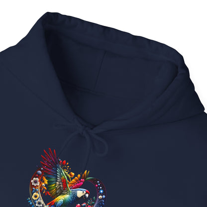 Colorful Heart Design Unisex Hoodie, Cozy Sweatshirt for Everyday Wear, Gift for Him/Her, Perfect for Valentine's Day, Casual Layering