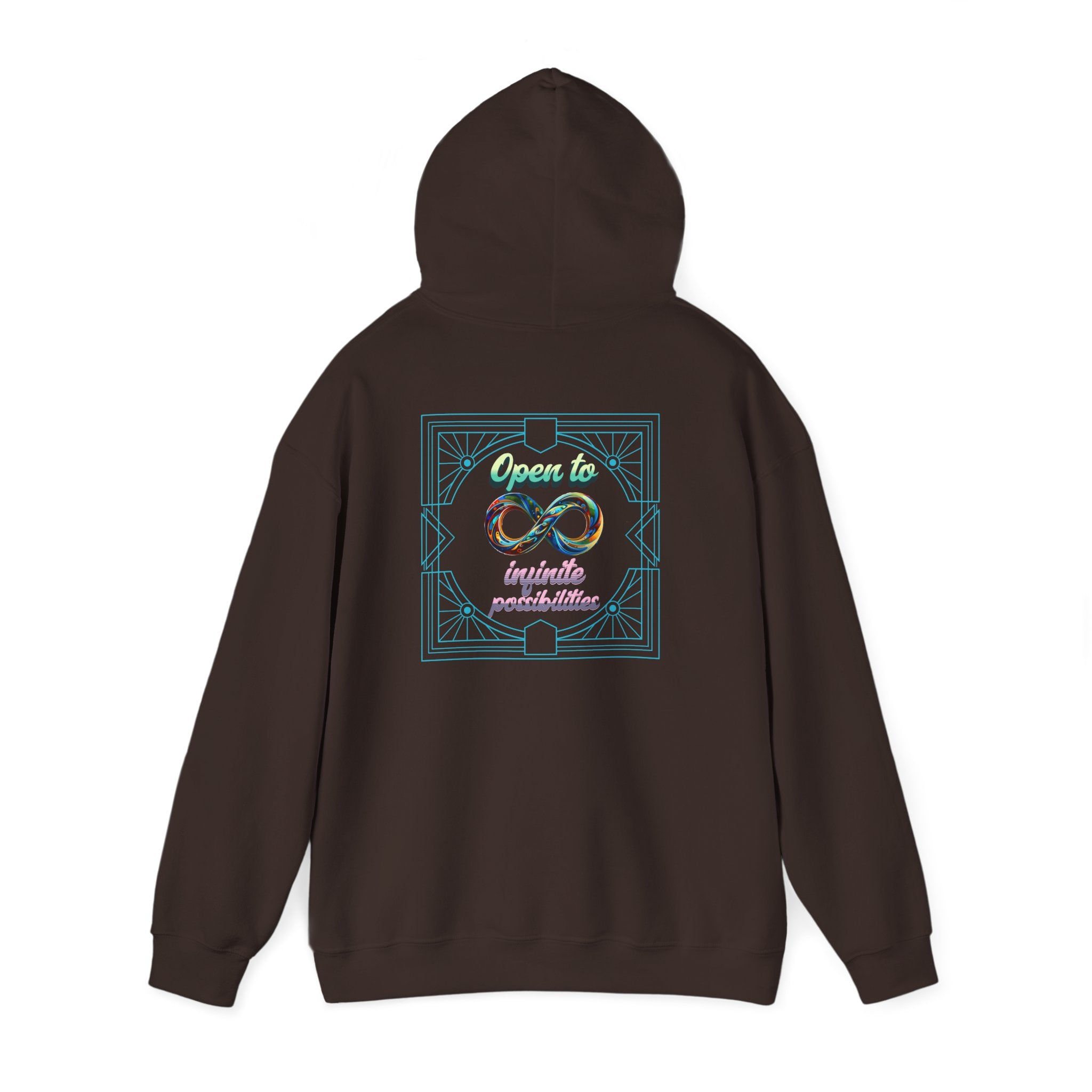 Infinite Possibilities Unisex Heavy Blend Hooded Sweatshirt, Cozy Hoodie, Gift for Her/Him, Casual Wear, Inspirational Sweatshirt