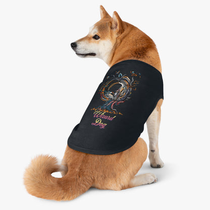 Wizard Dog Pet Tank Top, Cute Dog Shirt, Pet Apparel, Adorable Pet Gift, Dog Lover Gift, Halloween Dog Costume