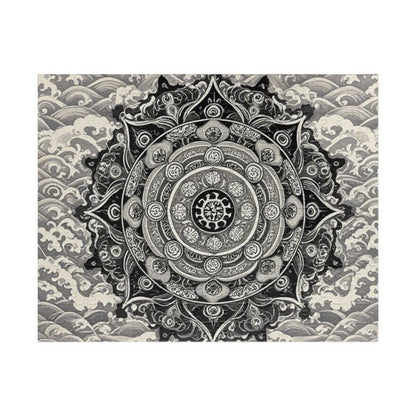 Intricate Mandala Puzzle | 110, 252, 520, 1014-Piece | Mindfulness Gift, Home Decor, Relaxation, Family Fun, Meditation