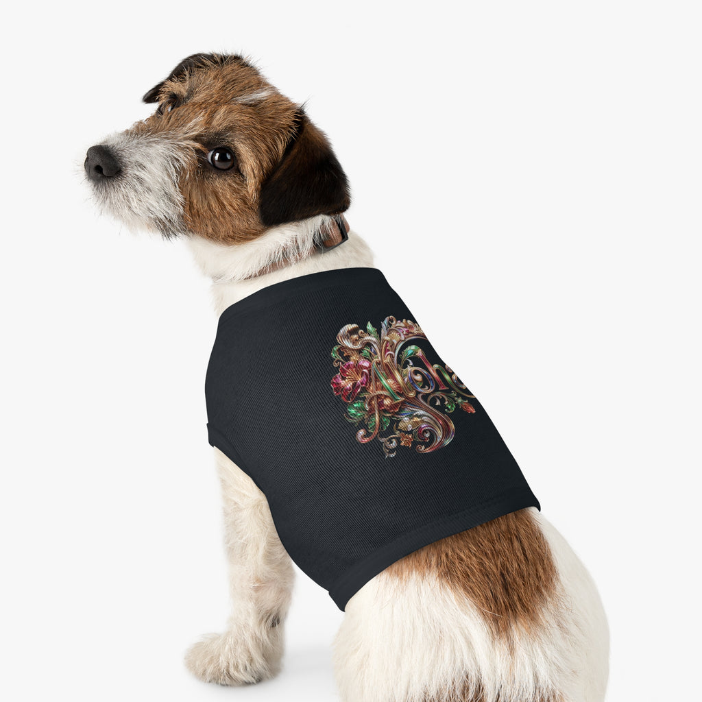 Aloha Floral Pet Tank Top — Tropical Dog Shirt
