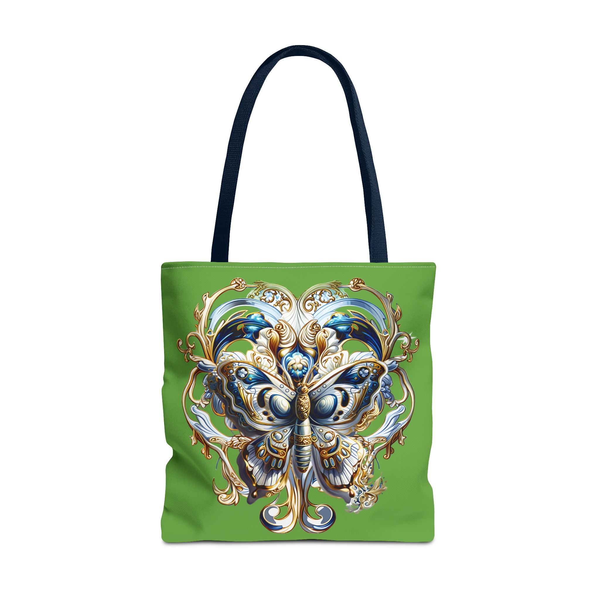 Butterfly Floral Tote Bag