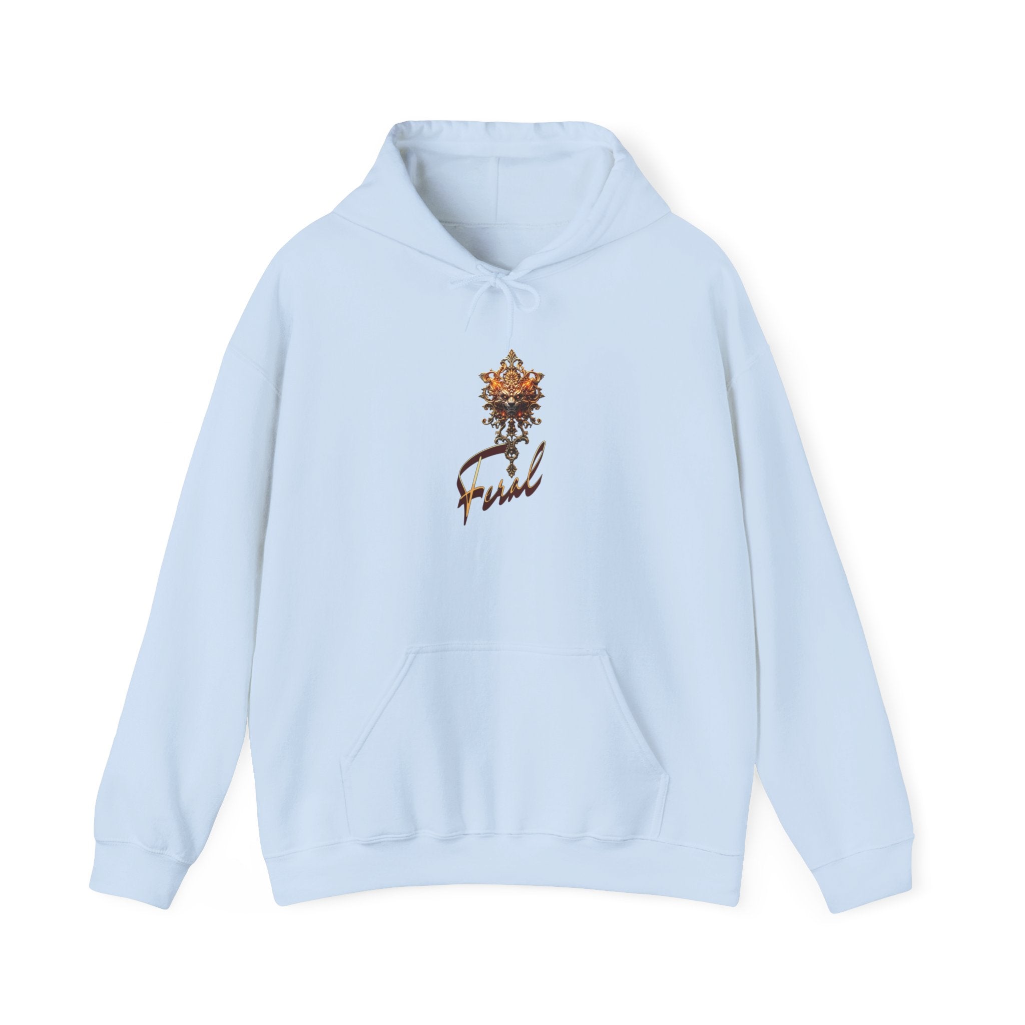 Leo Pride Hoodie — Gold Lion Art "Be Fierce" Sweatshirt