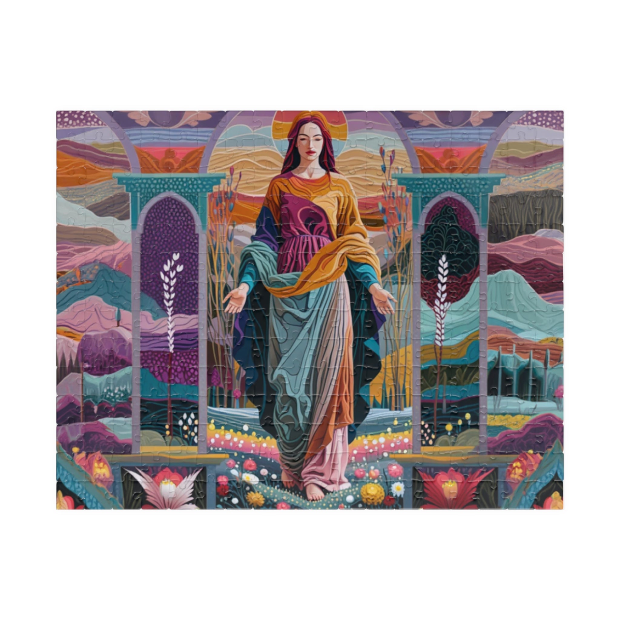 Puzzle Prayers Delivered - Happy 110, 252, 520 Piece