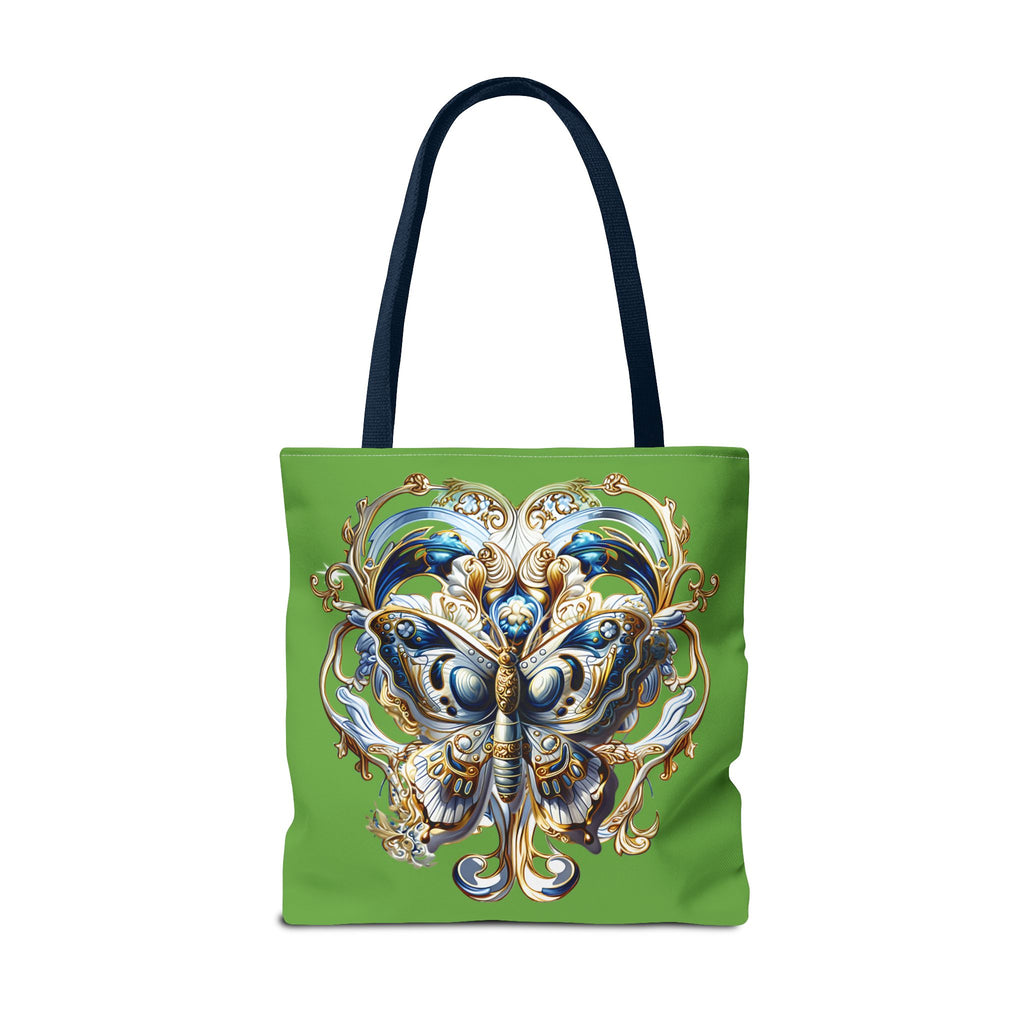 Butterfly Floral Tote Bag