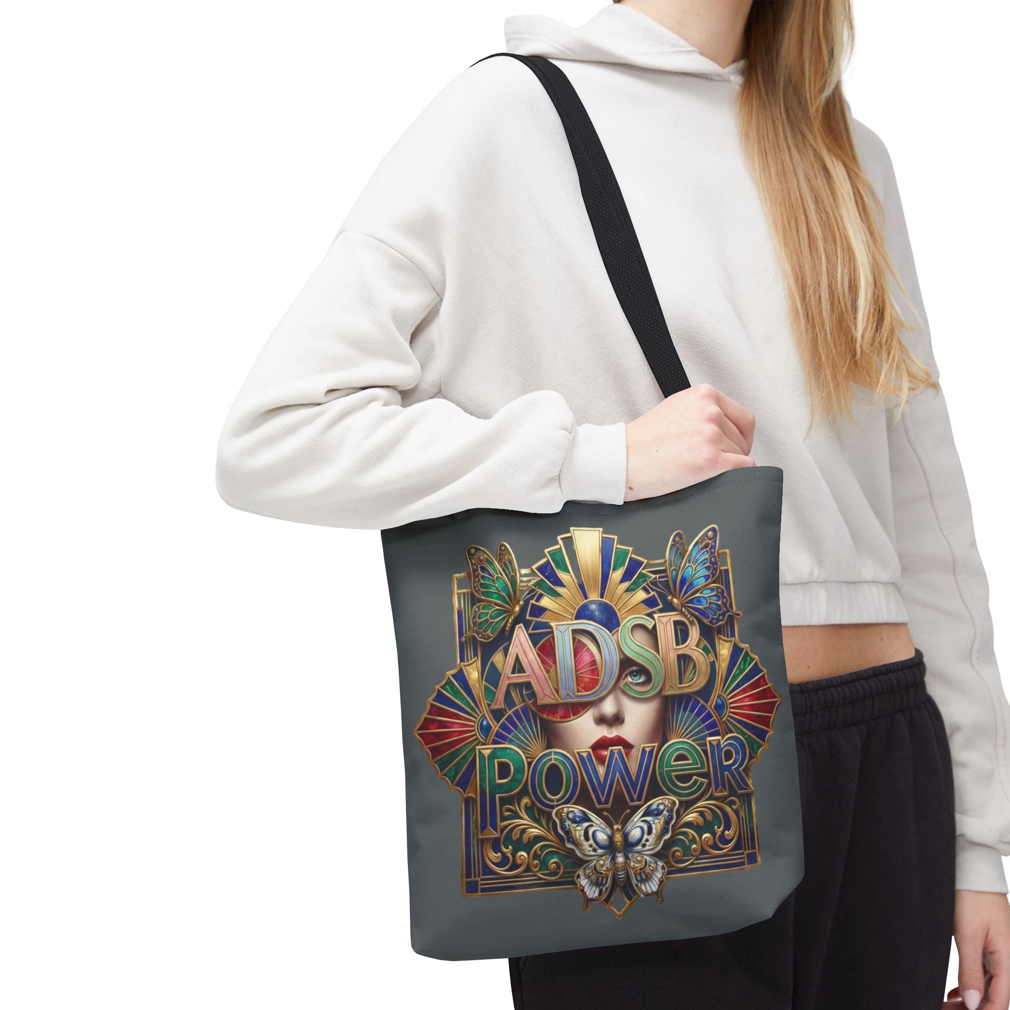 Tote Bag — 'ADSB Power' Decorative Art Nouveau Tote