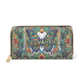 Hawaiian Butterfly Zipper Wallet – Aloha Floral Travel Wallet