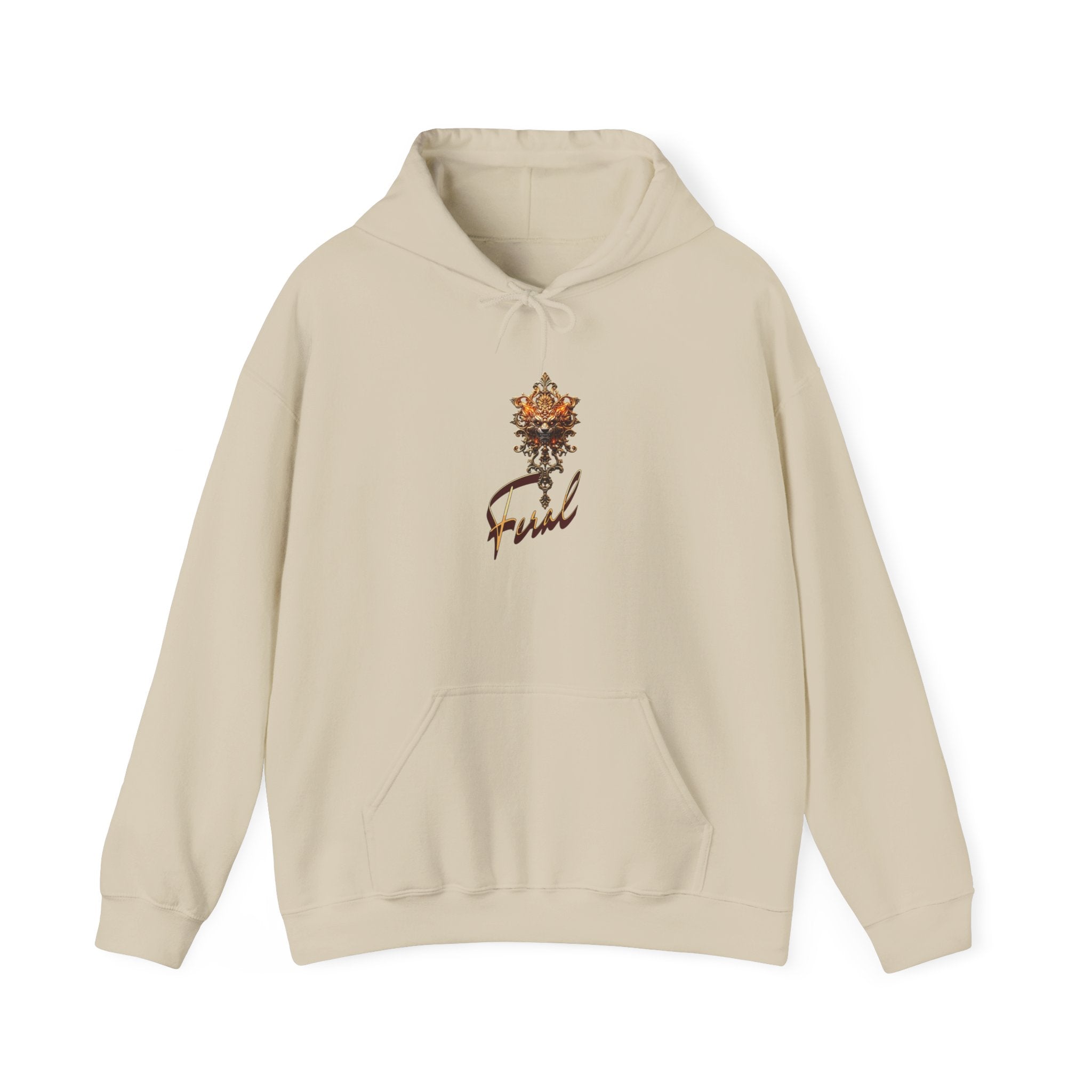 Leo Pride Hoodie — Gold Lion Art "Be Fierce" Sweatshirt