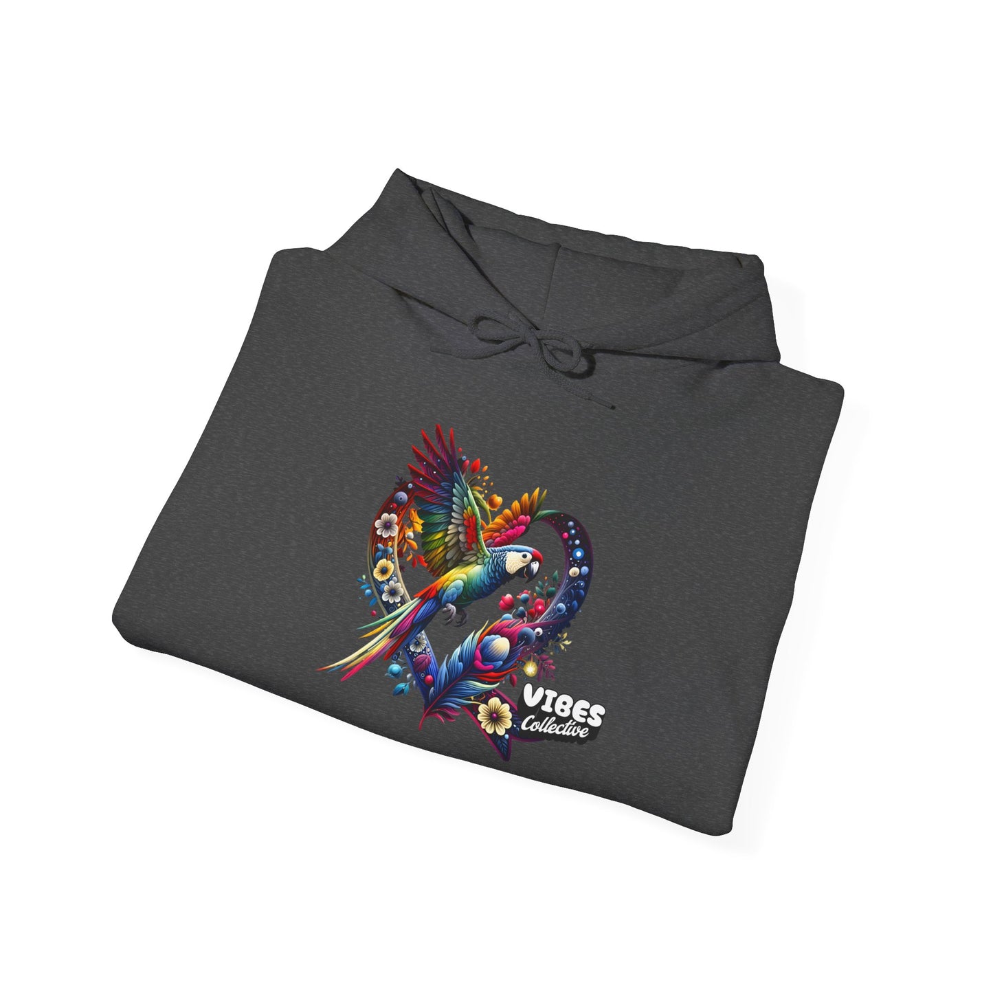 Colorful Heart Design Unisex Hoodie, Cozy Sweatshirt for Everyday Wear, Gift for Him/Her, Perfect for Valentine's Day, Casual Layering