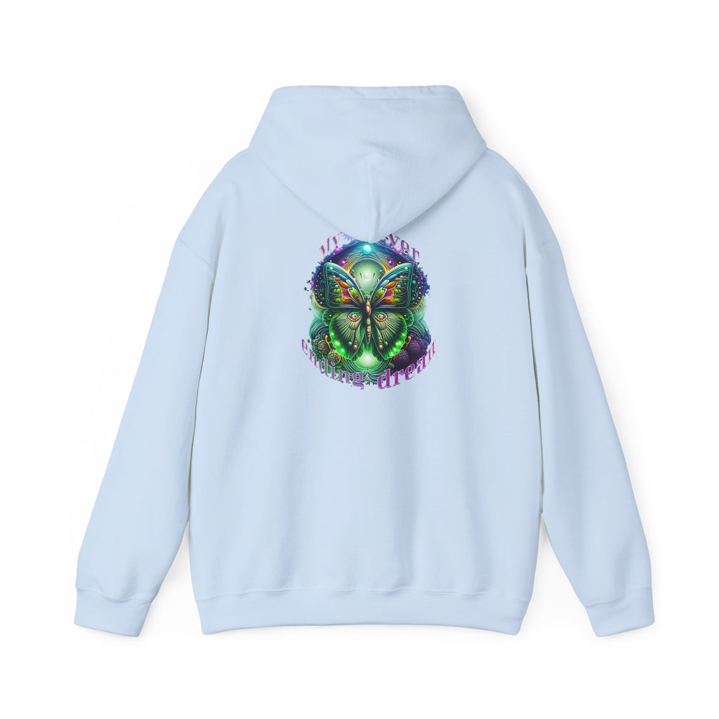 Enchanted Butterfly Hoodie - Cozy Unisex Sweatshirt, Nature Lover Gift, Cool Streetwear, Eco-Friendly Apparel, Festival Wear