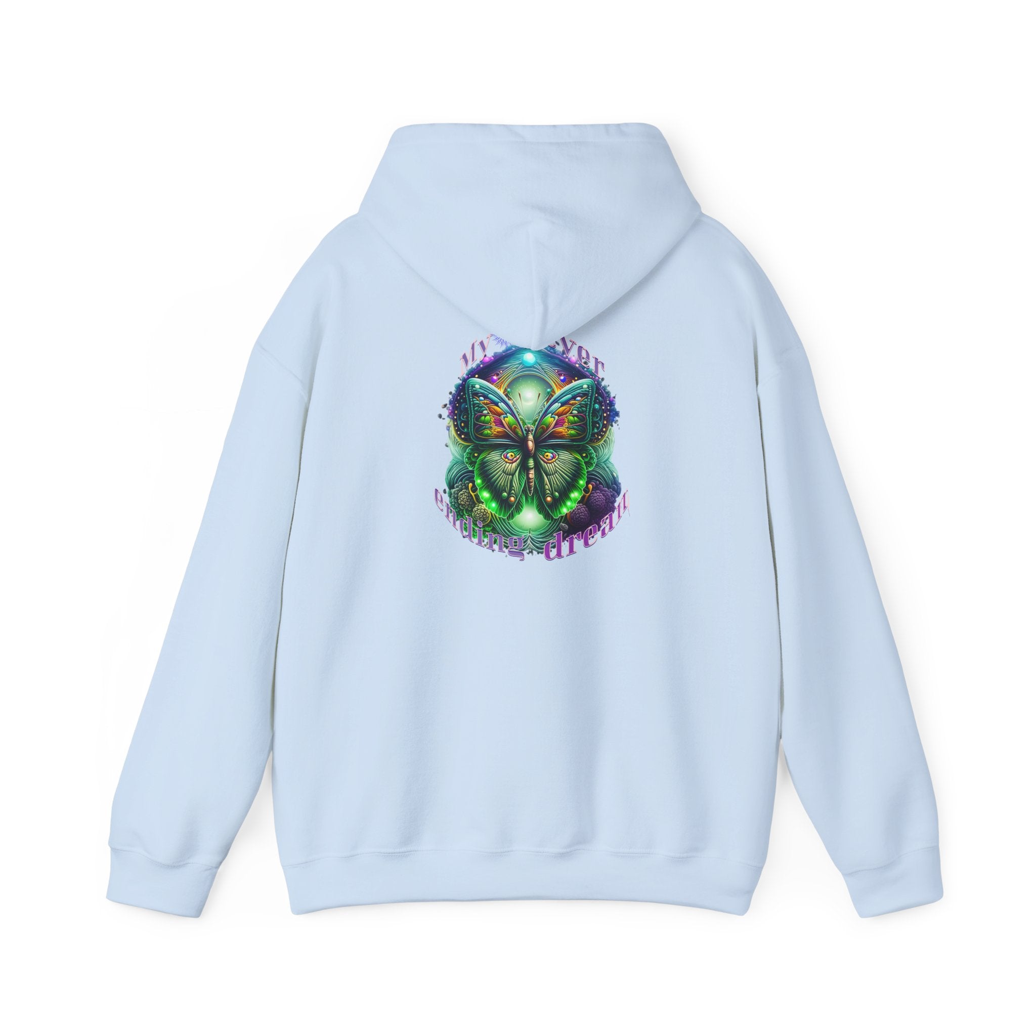 Enchanted Butterfly Hoodie - Cozy Unisex Sweatshirt, Nature Lover Gift, Cool Streetwear, Eco-Friendly Apparel, Festival Wear