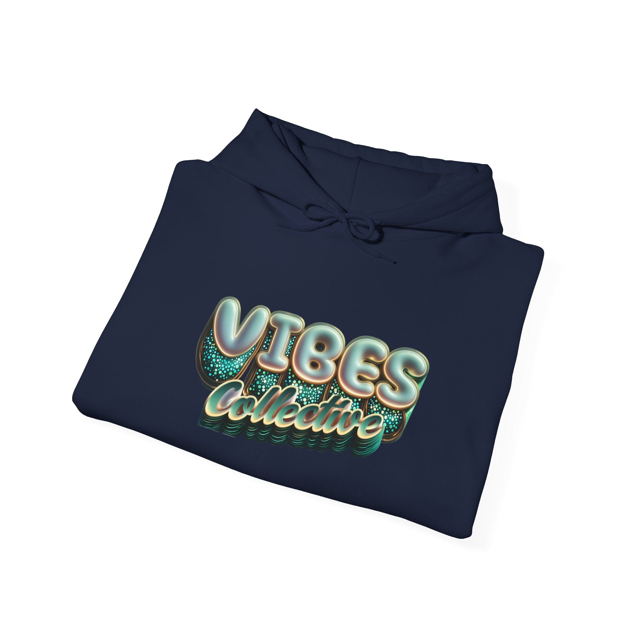 Vibes Collective Hoodie — Decorative Moth Graphic Streetwear