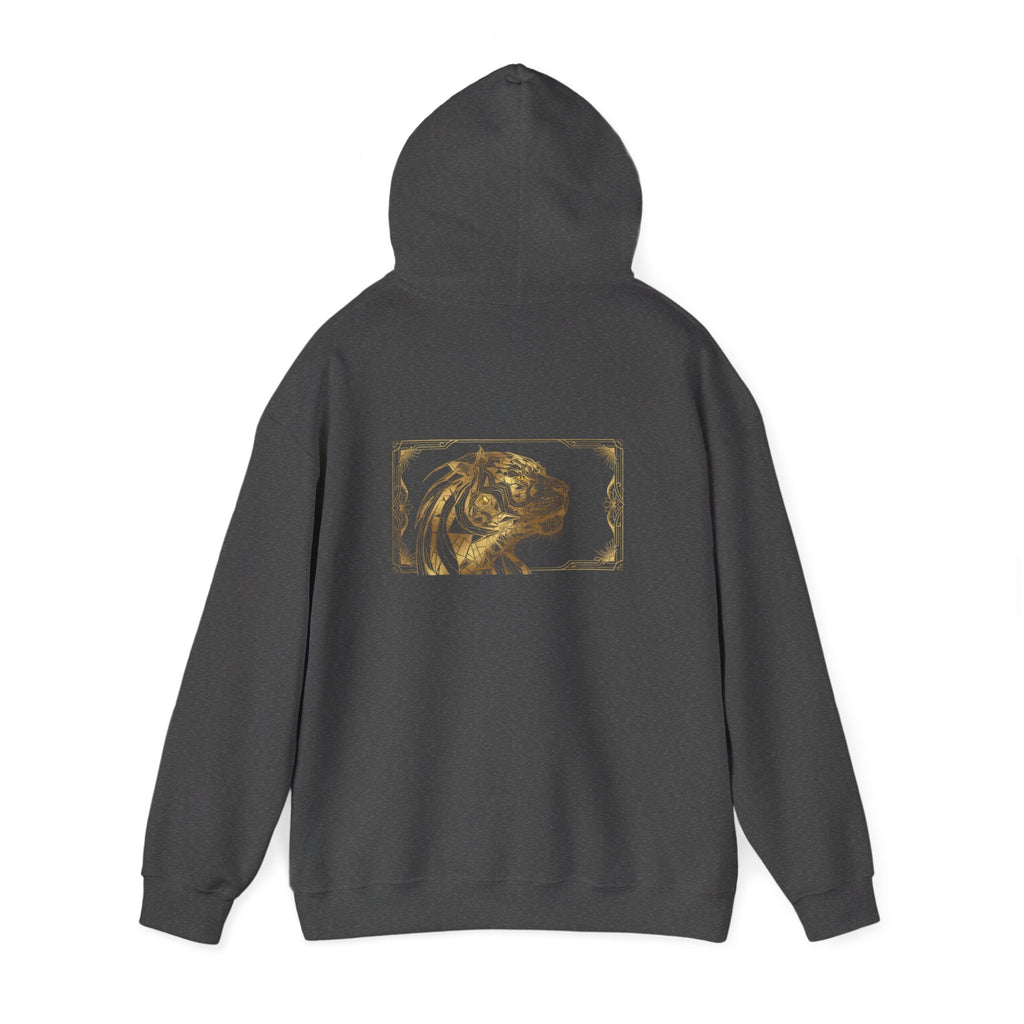 Leo Pride Hoodie — Gold Lion Art "Be Fierce" Sweatshirt