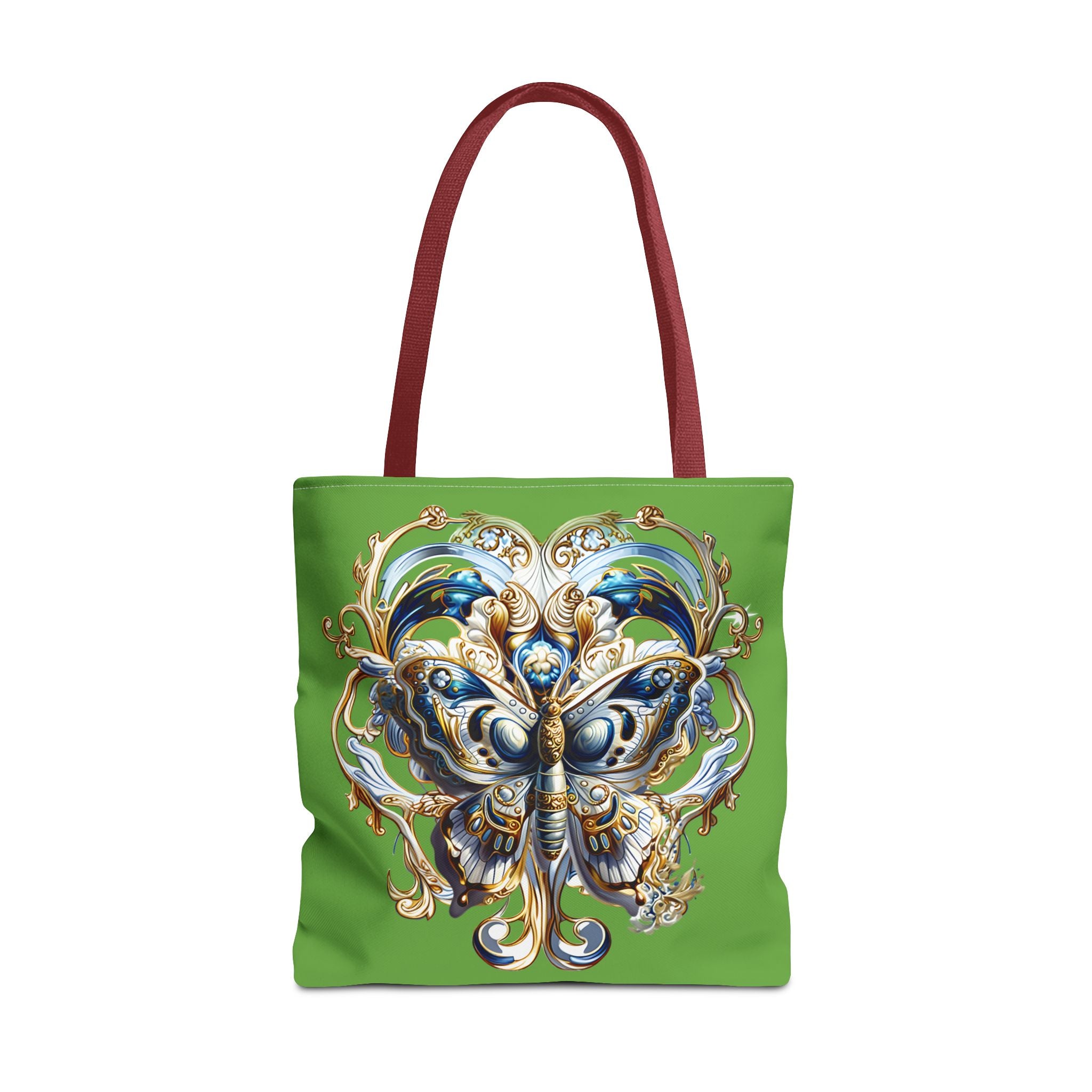 Butterfly Floral Tote Bag
