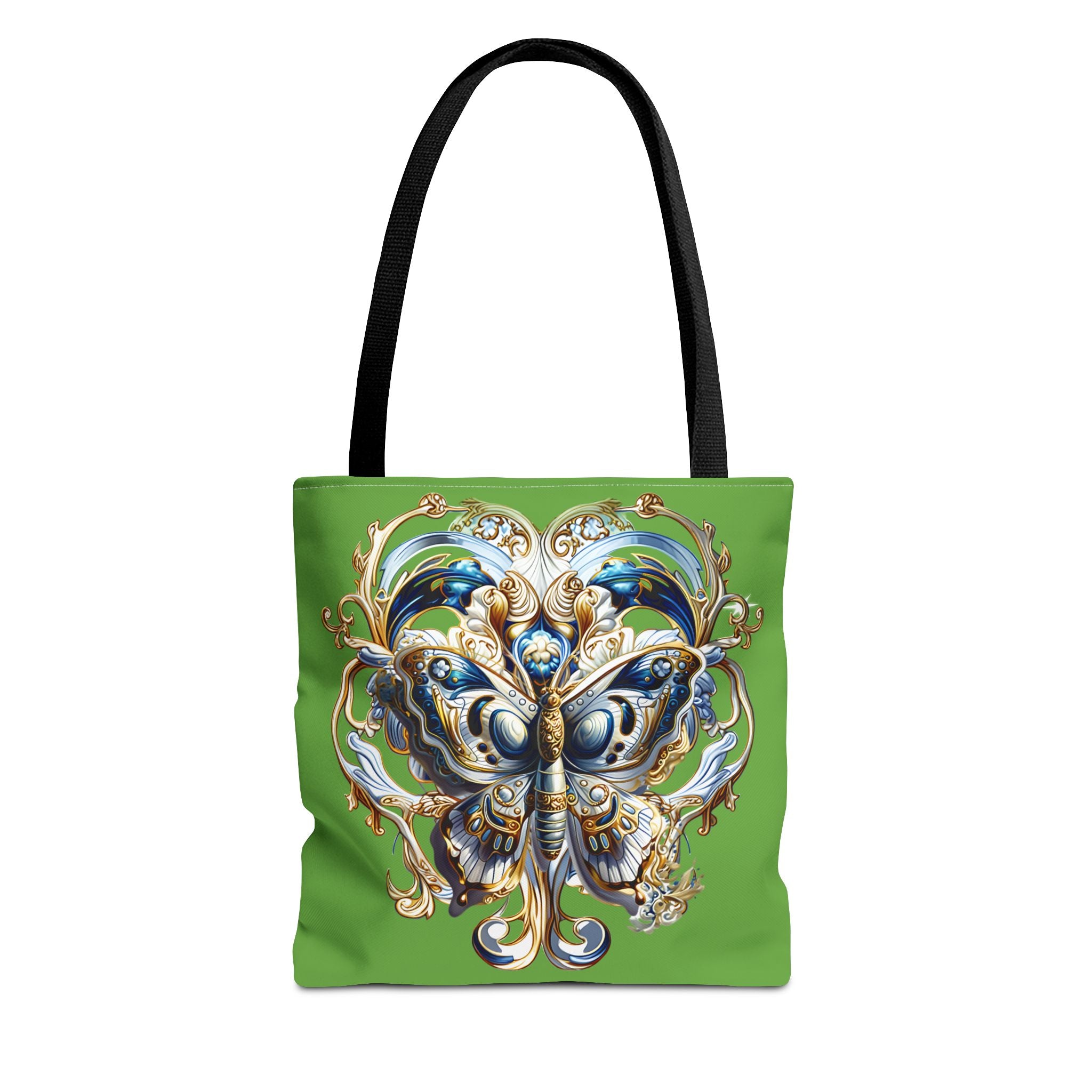 Butterfly Floral Tote Bag