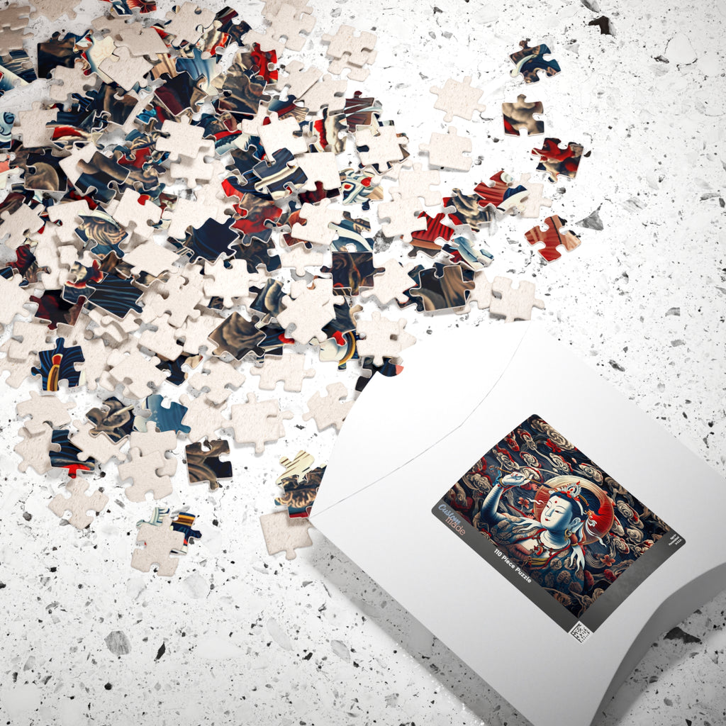 Buddha Art Puzzle — Meditation-Inspired Jigsaw (110/252/520/1014 pcs)