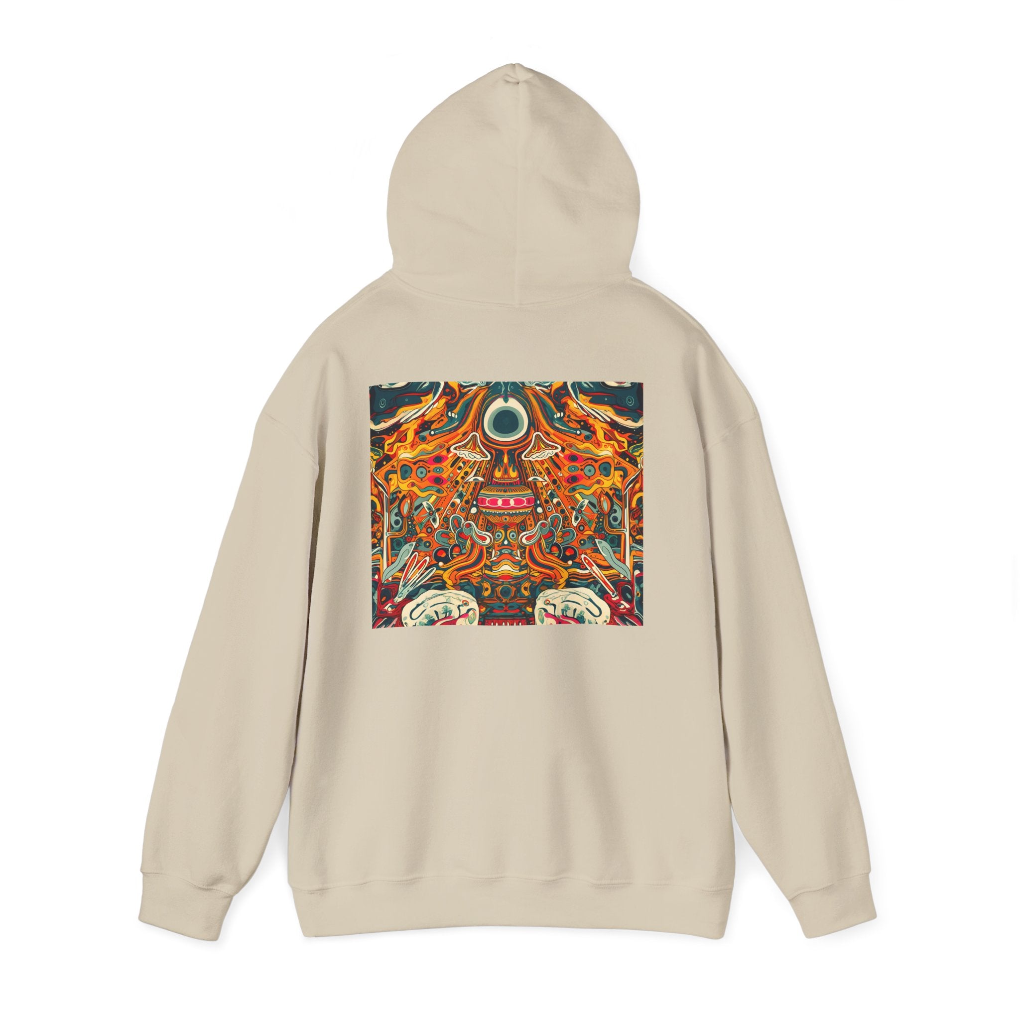 Psychedelic Abstract Hoodie – Vibrant Trippy Art Pullover
