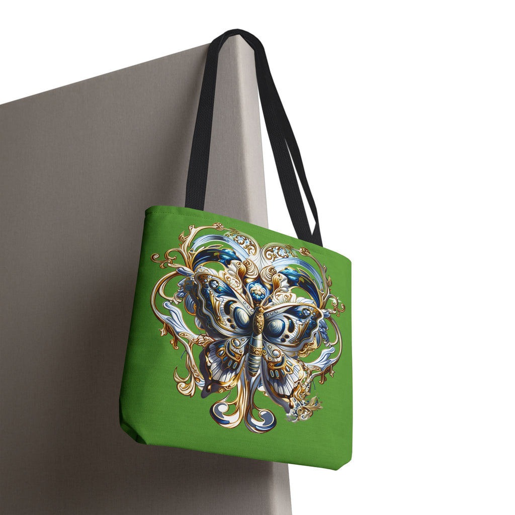 Butterfly Floral Tote Bag