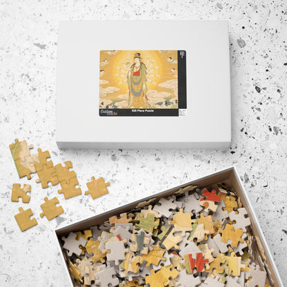 Serene Buddha Puzzle - 1014 Piece, Meditation Art, Perfect Gift for Mindfulness, Family Bonding Activity, Home Decor