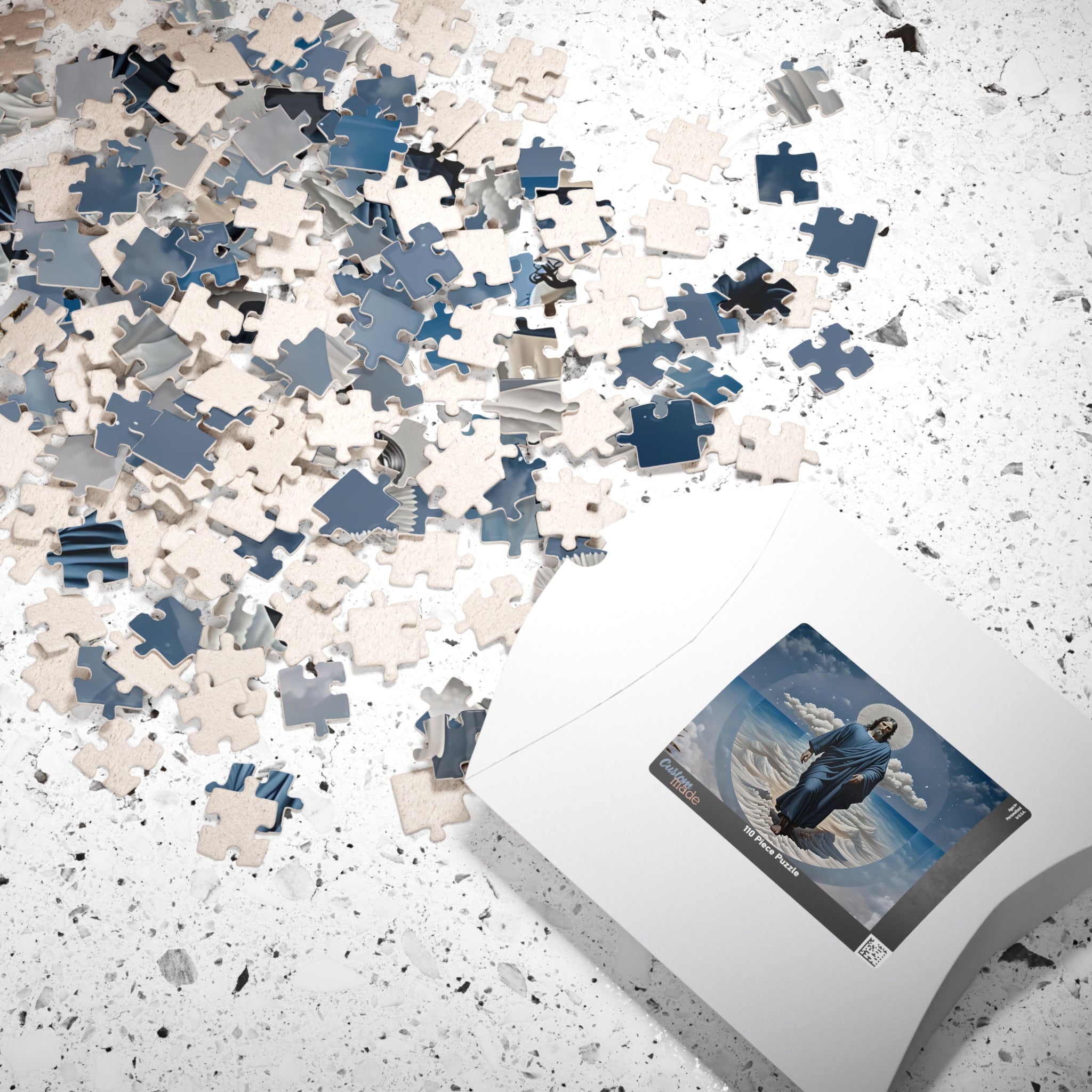 Spiritual Journey Puzzle - 110, 252, 520, 1014-piece, Perfect for Family Game Night, Meditation, Gifts, Easter, Religious Celebrations