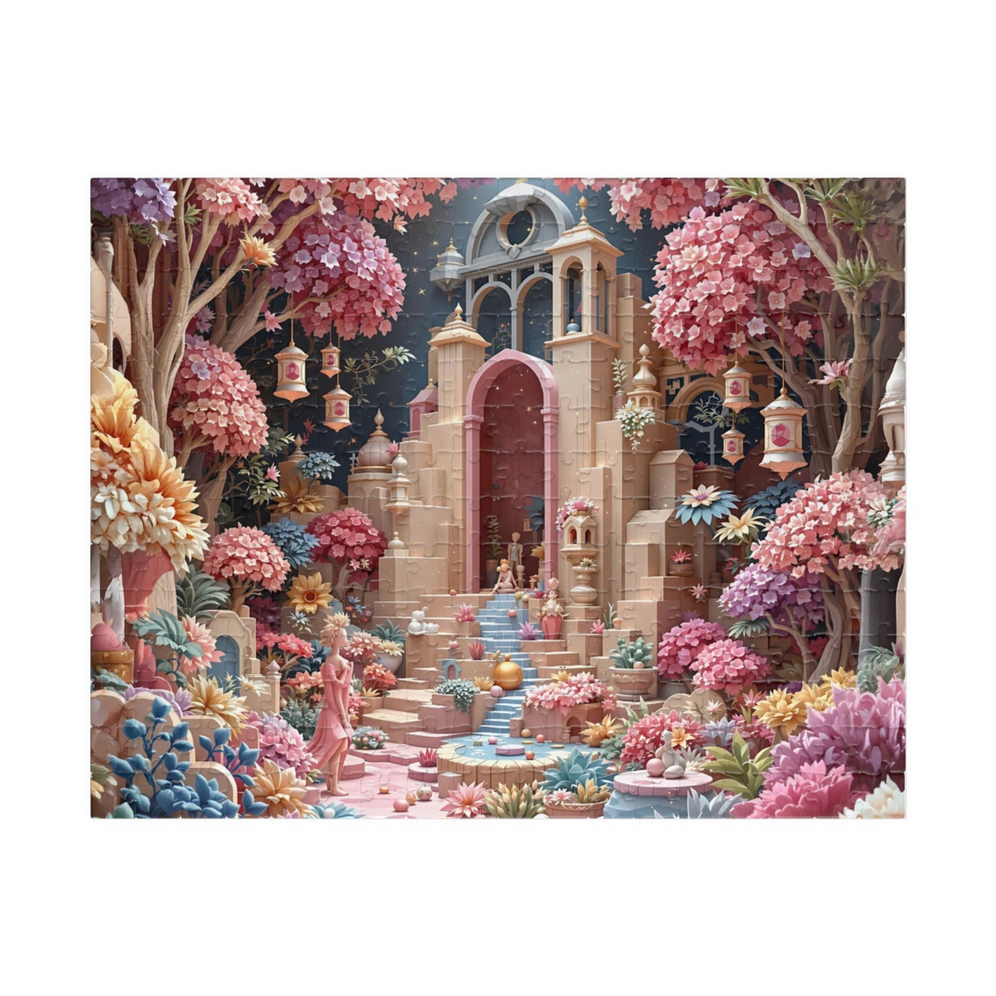 Fantasy Garden Puzzle - Enchanting 110, 252, 520-Piece Jigsaw for Relaxation and Fun, Perfect Gift for Puzzle Lovers, Family [...]
