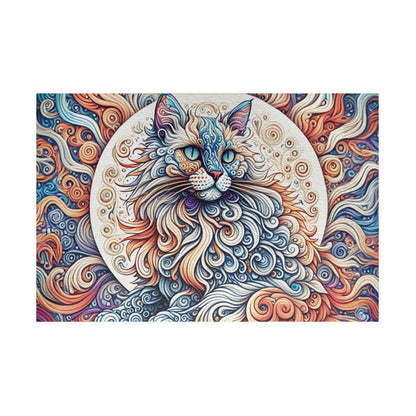 Puzzle Cat Therapy