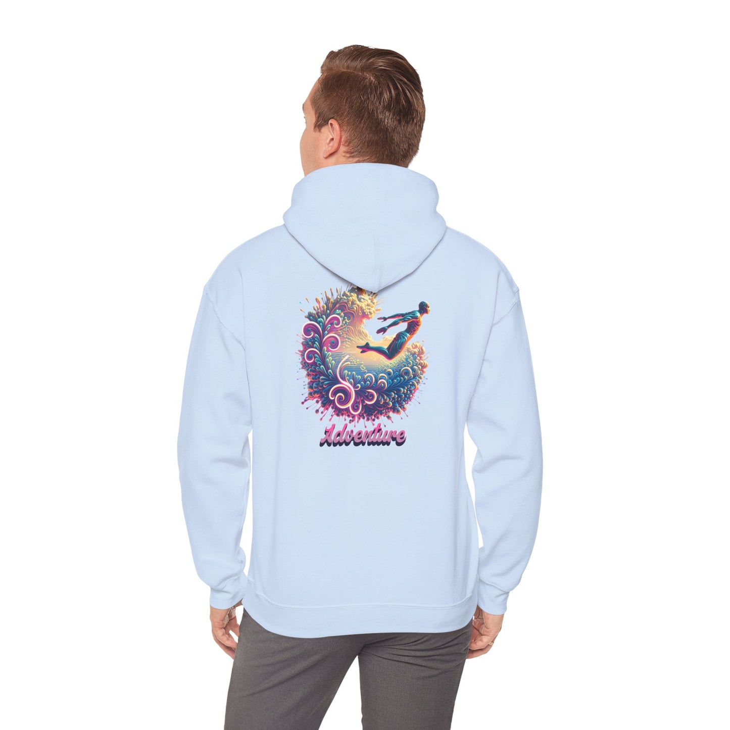 Adventure-Inspired Unisex Heavy Blend™ Hooded Sweatshirt, Cozy Sweatshirt Gift, Casual Hoodie for Adventurers, Dreamer Sweatshirt, [...]
