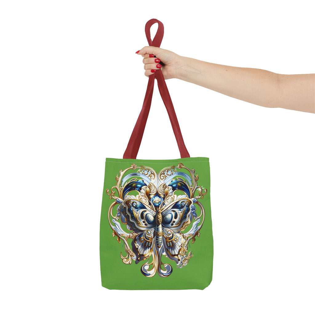 Butterfly Floral Tote Bag