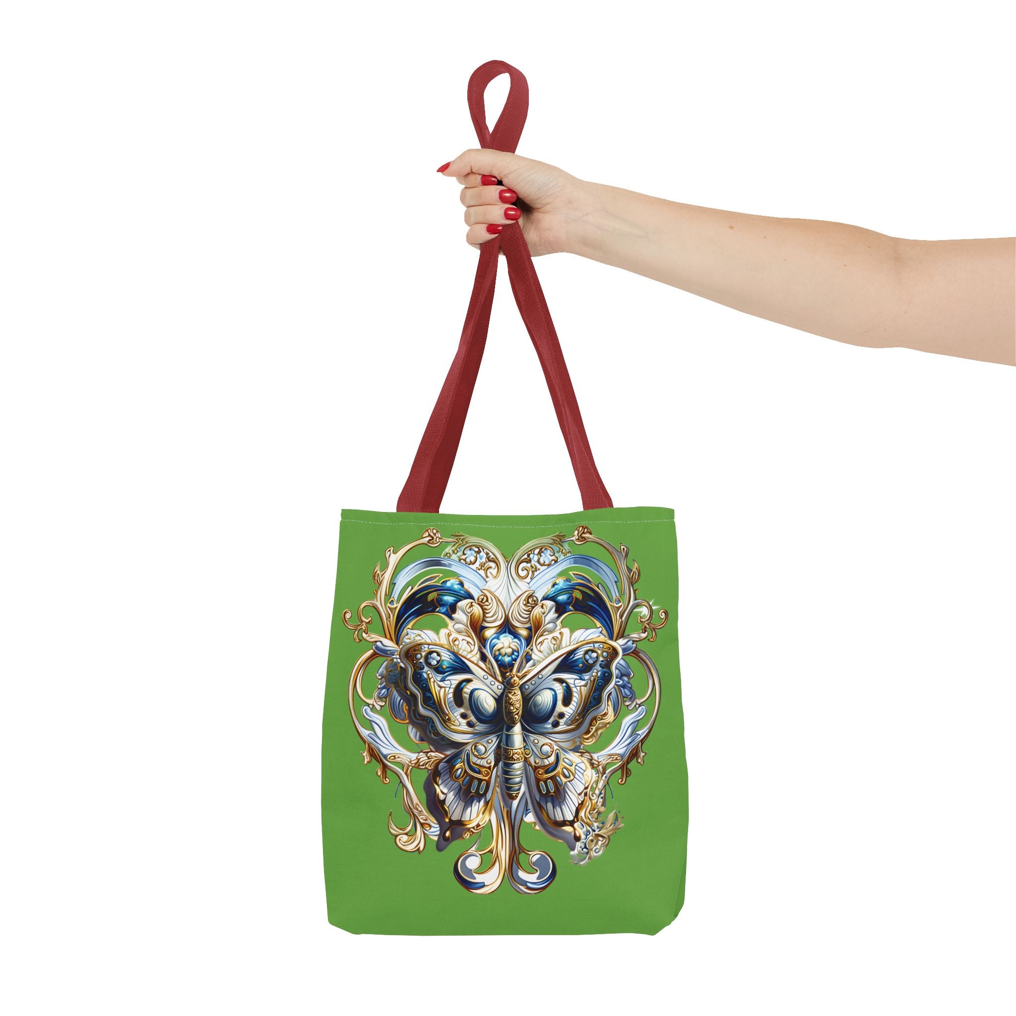 Butterfly Floral Tote Bag