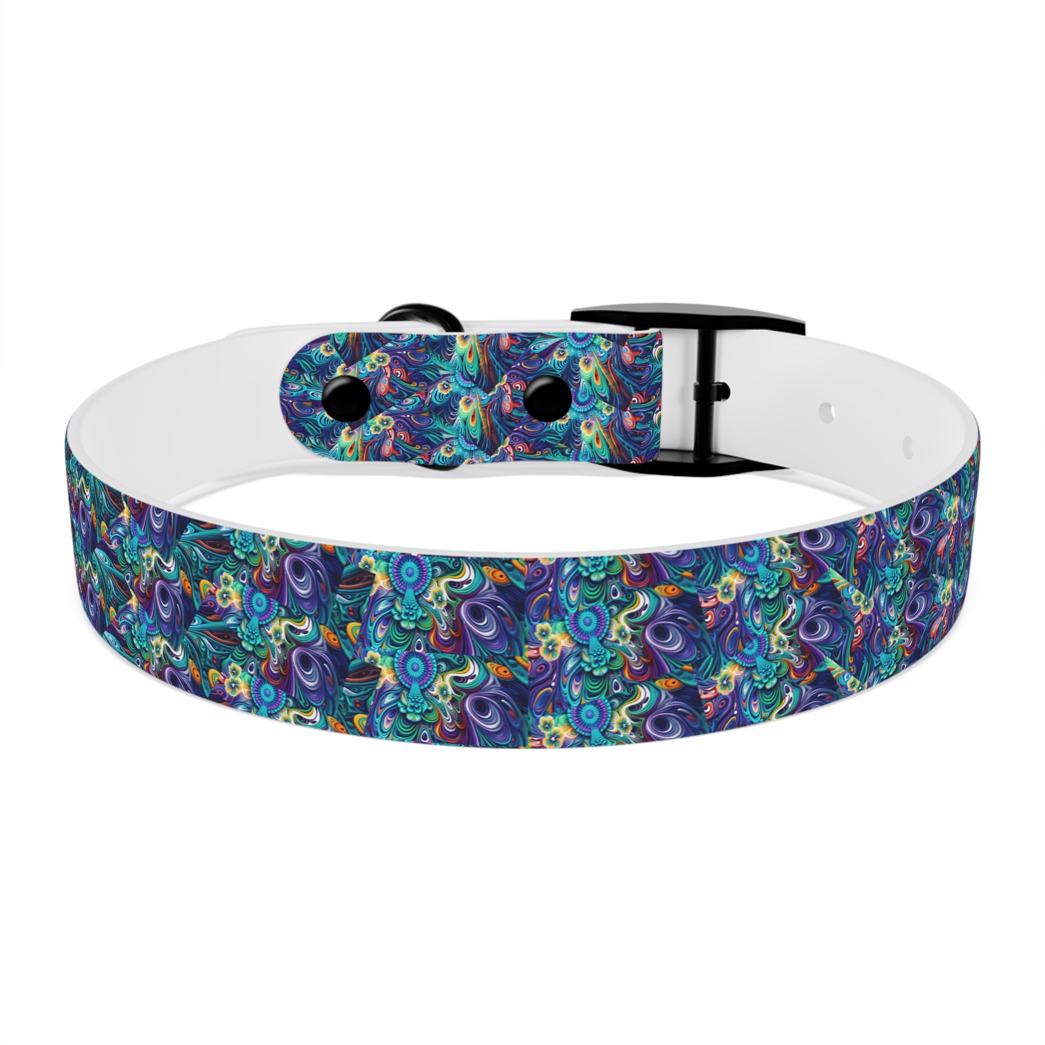 Dog Collar - Colorful and Heartwarming  Floral Design
