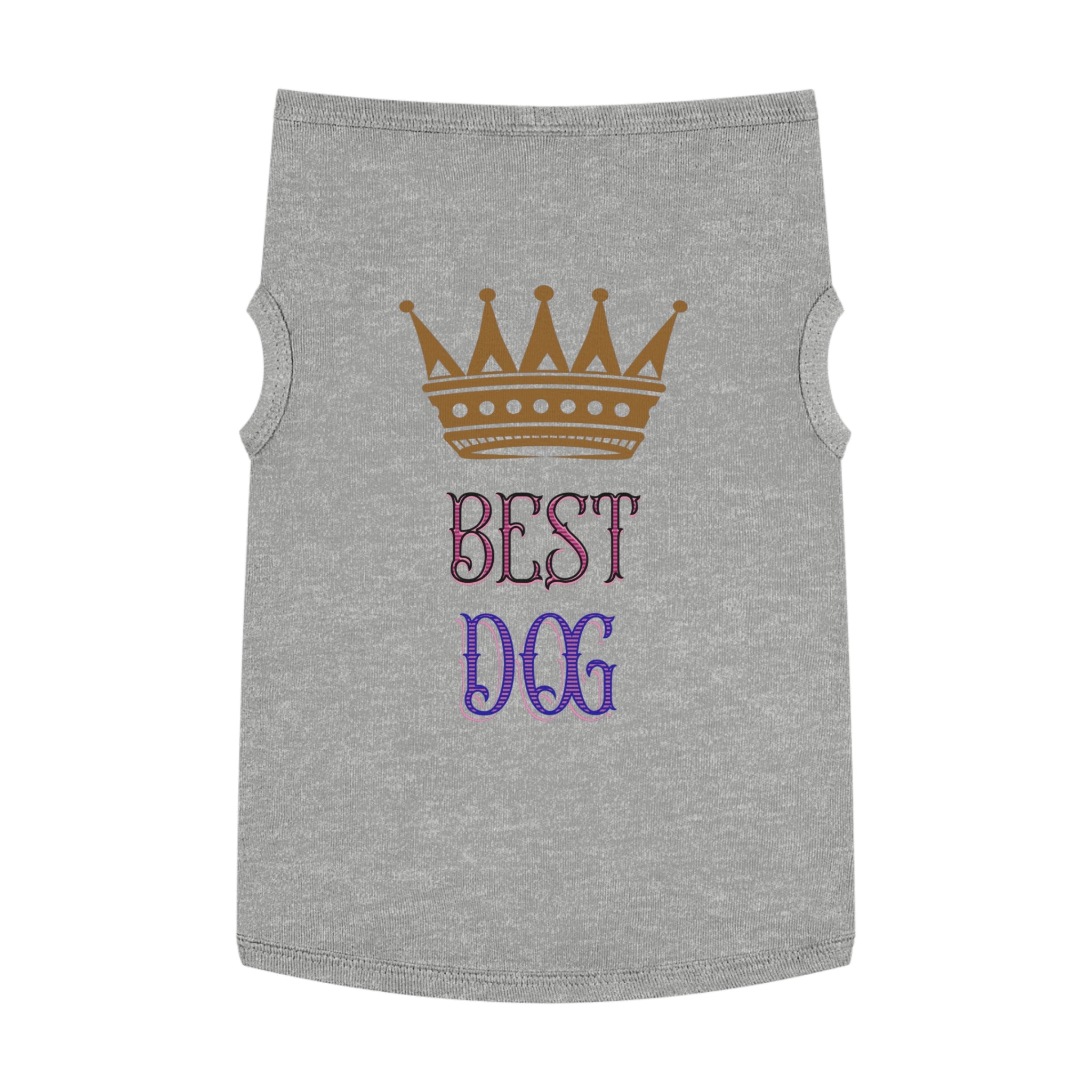 Royal Best Dog Tank Top, Dog Apparel, Pet Clothing, Dog Gift, Funny Pet Shirts, Dog Lover Gift