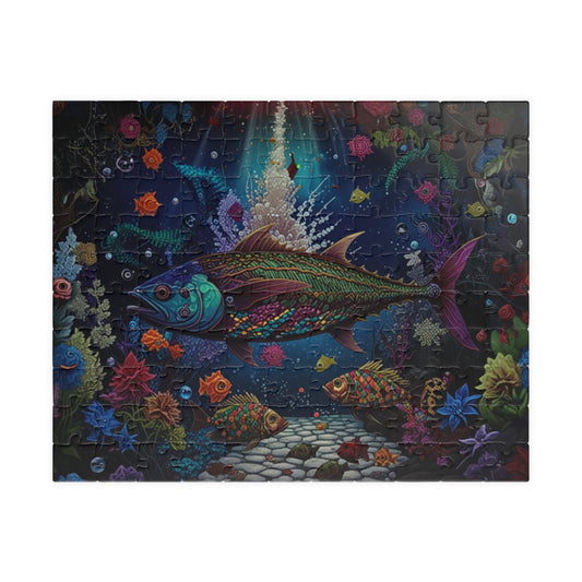 Underwater Wonderland Puzzle - Relaxing Ocean Scene, Mindful Activity, Family Game, Gift for Ocean Lovers, Home Decor