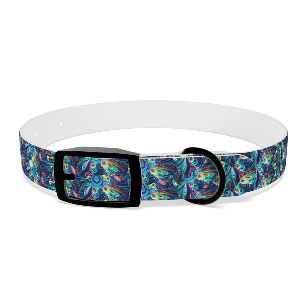 Dog Collar - Colorful and Heartwarming  Floral Design