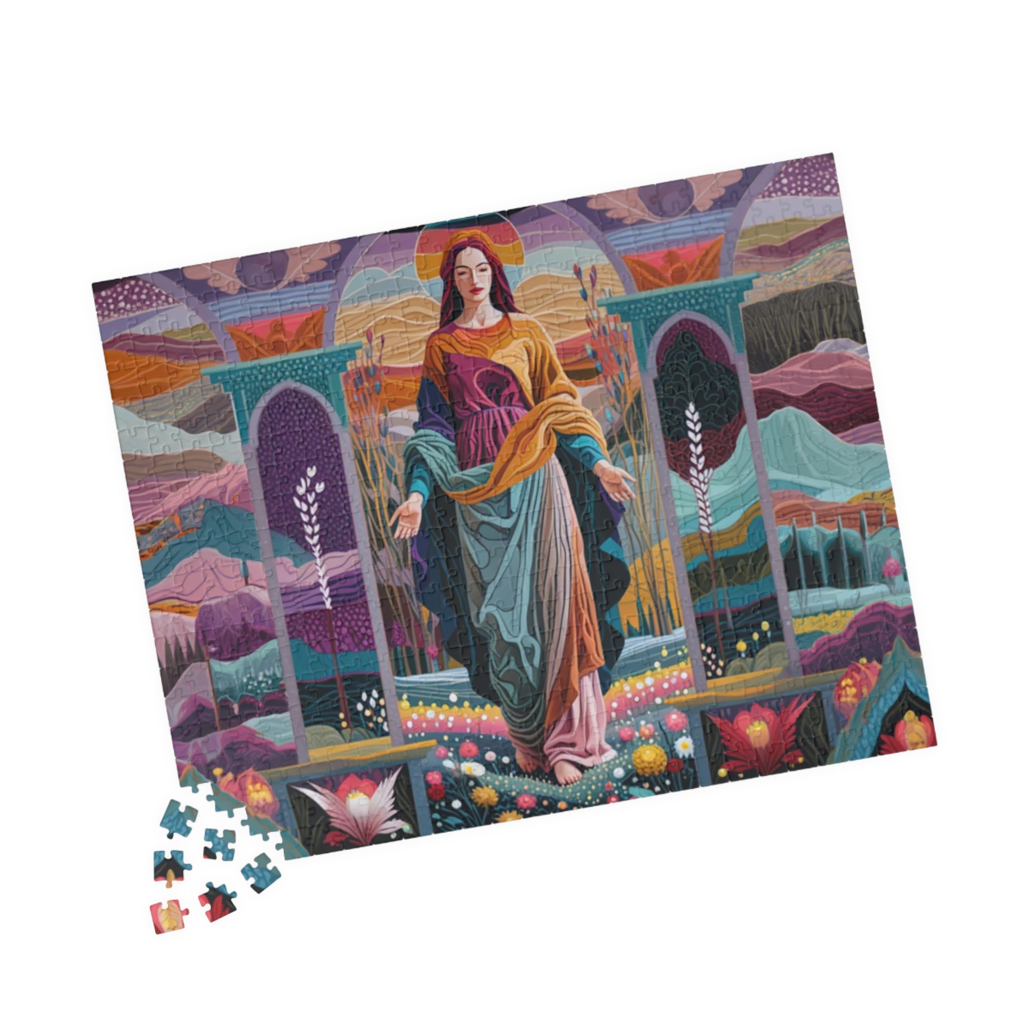 Puzzle Prayers Delivered - Happy 110, 252, 520 Piece