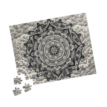 Intricate Mandala Puzzle | 110, 252, 520, 1014-Piece | Mindfulness Gift, Home Decor, Relaxation, Family Fun, Meditation