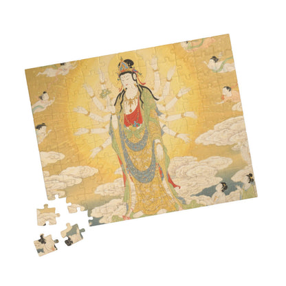 Serene Buddha Puzzle - 1014 Piece, Meditation Art, Perfect Gift for Mindfulness, Family Bonding Activity, Home Decor