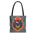 Colorful Parrot Tote Bag | Eco-Friendly Shopping Bag, Beach Tote, Art Print Bag, Gift for Bird Lovers, Fun Everyday Use