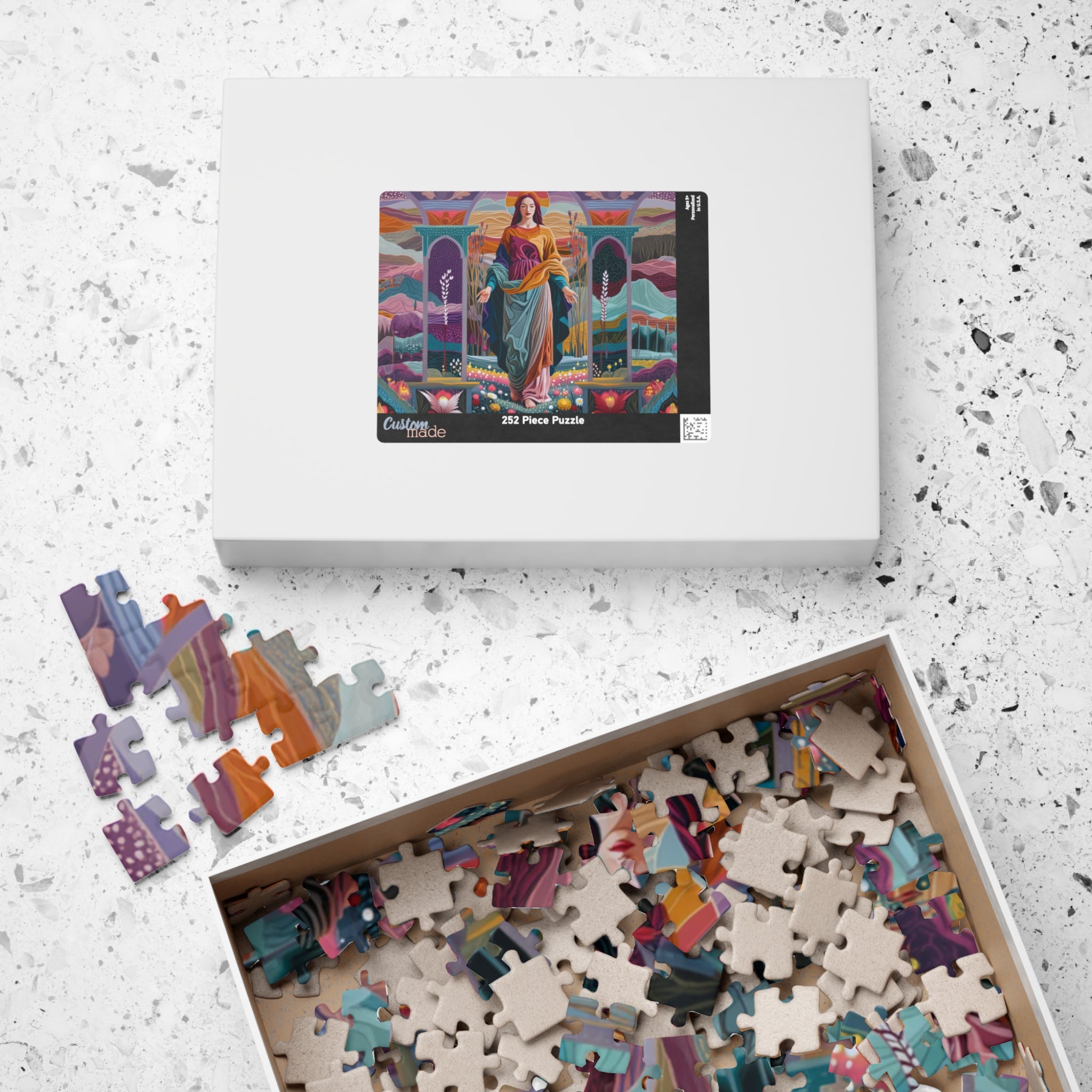 Puzzle Prayers Delivered - Happy 110, 252, 520 Piece