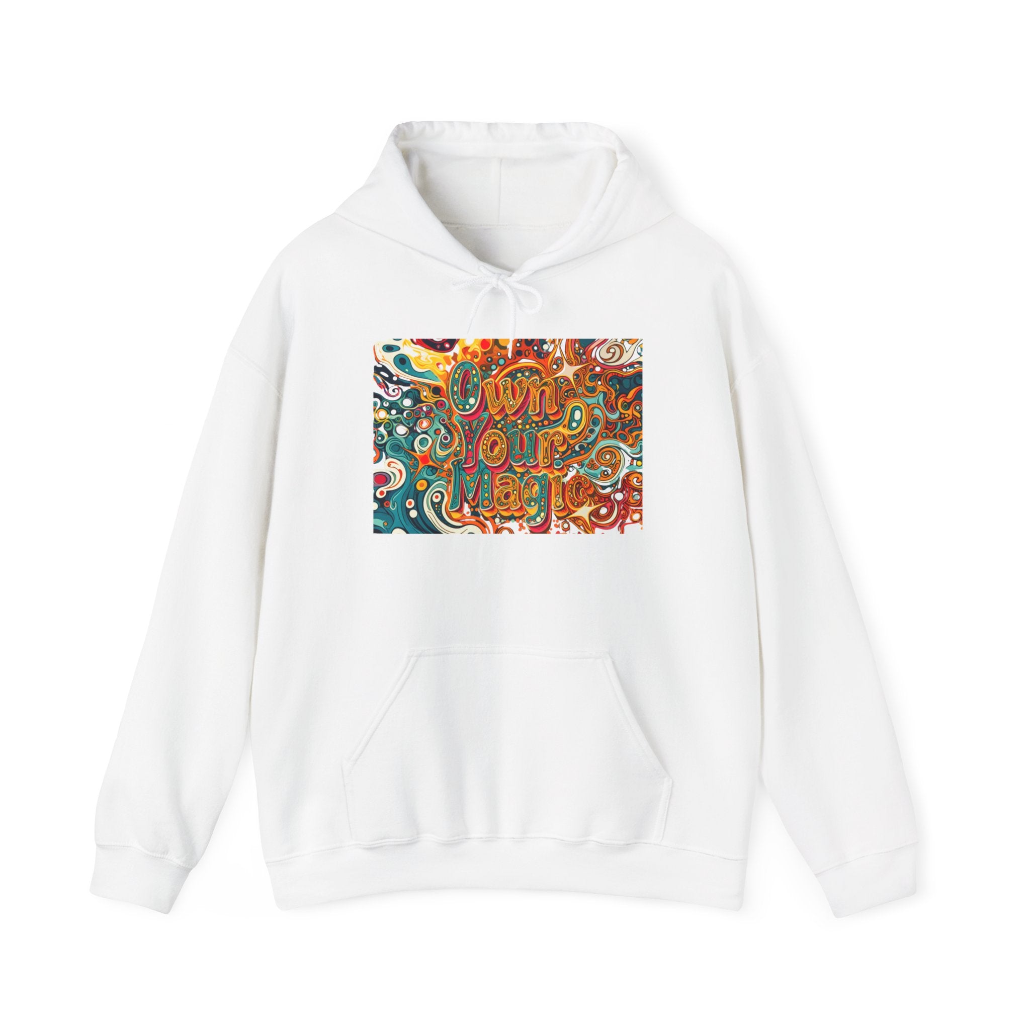 Psychedelic Abstract Hoodie – Vibrant Trippy Art Pullover