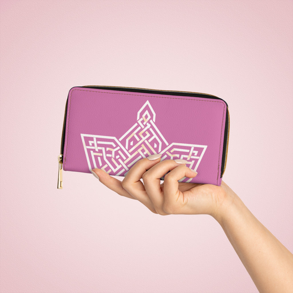 Endless Stars Zipper Wallet — Celestial Night Sky Card Holder