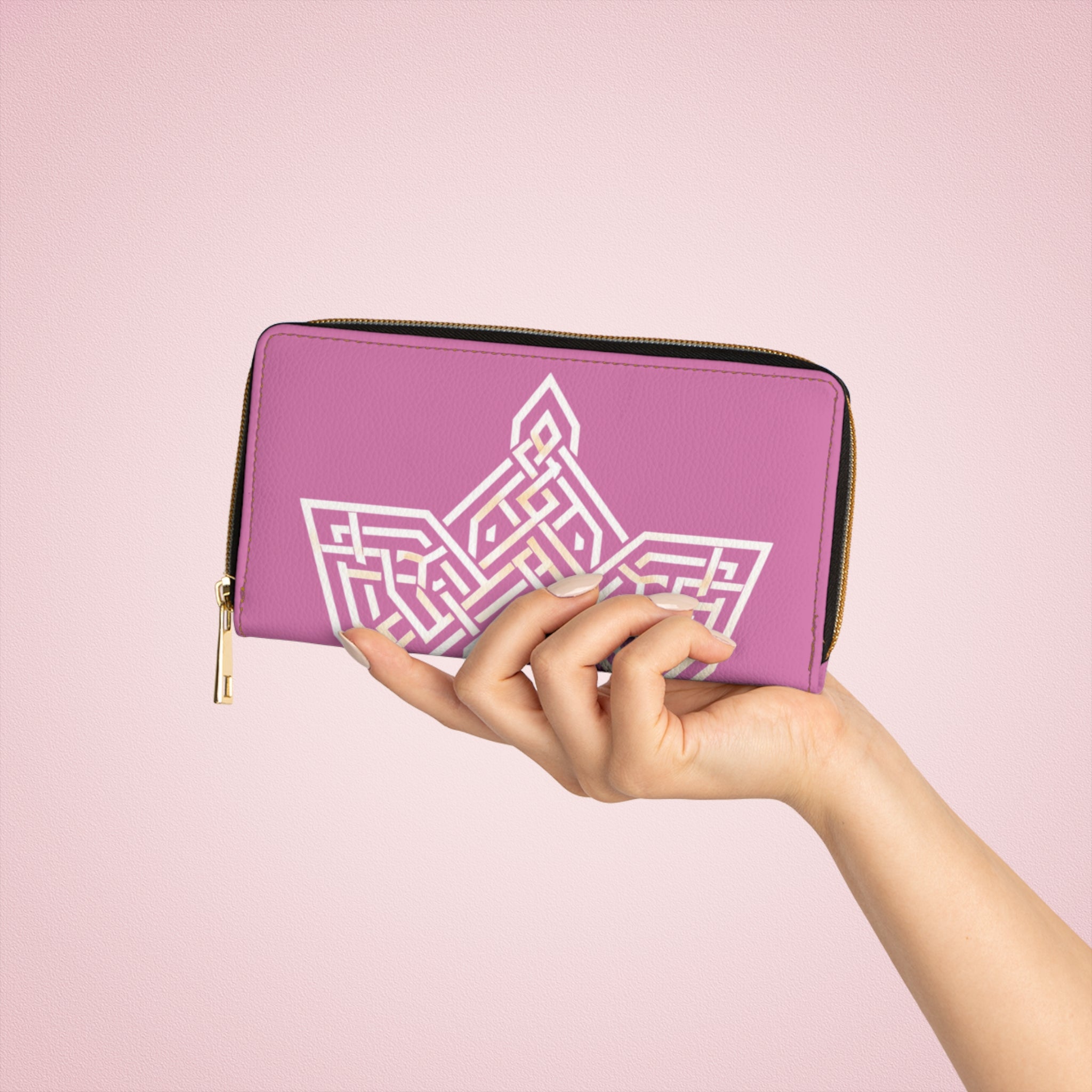 Endless Stars Zipper Wallet — Celestial Night Sky Card Holder