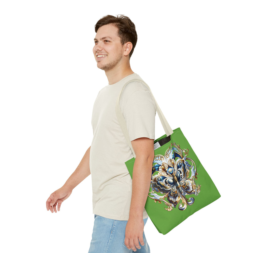 Butterfly Floral Tote Bag