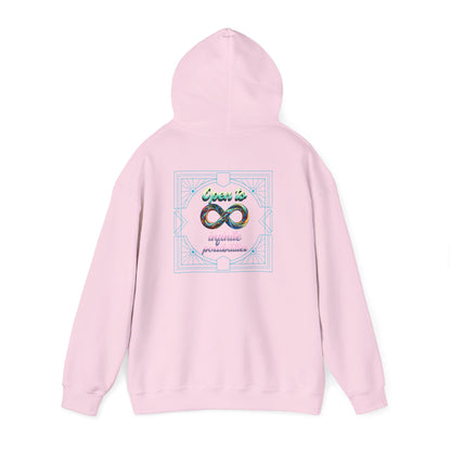 Infinite Possibilities Unisex Heavy Blend Hooded Sweatshirt, Cozy Hoodie, Gift for Her/Him, Casual Wear, Inspirational Sweatshirt