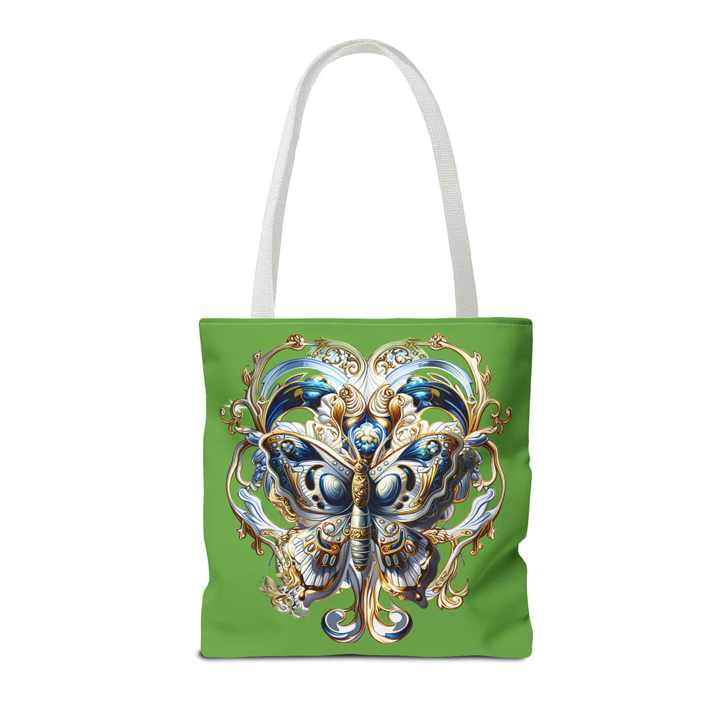 Butterfly Floral Tote Bag