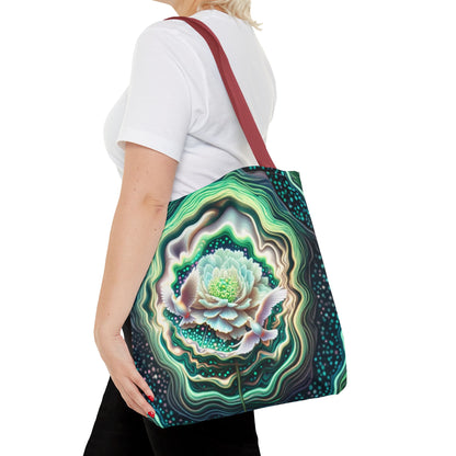 Floral Pattern Tote Bag, Eco-Friendly Shopping Bag, Art Tote, Gift for Mom, Beach Bag, Boho Flower Bag