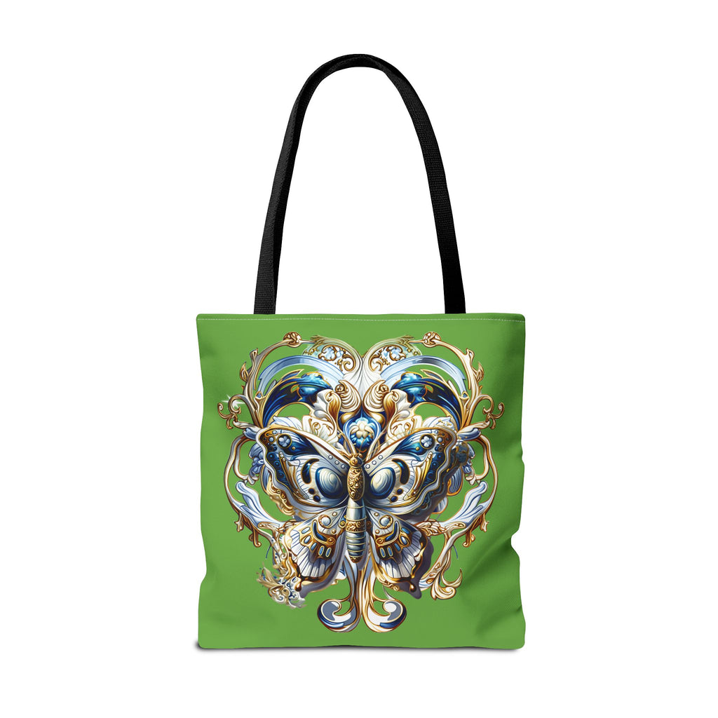 Butterfly Floral Tote Bag