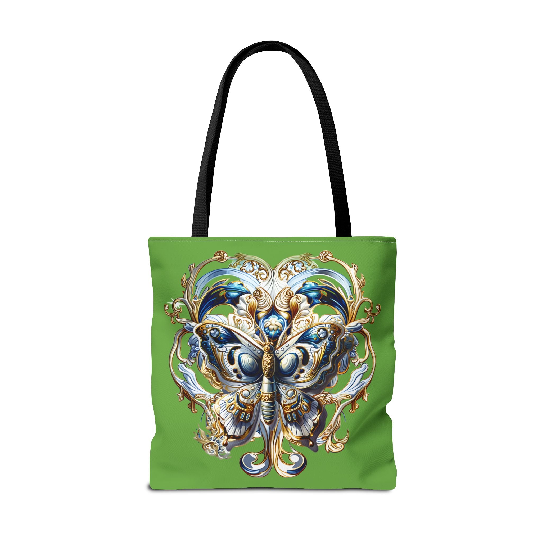 Butterfly Floral Tote Bag