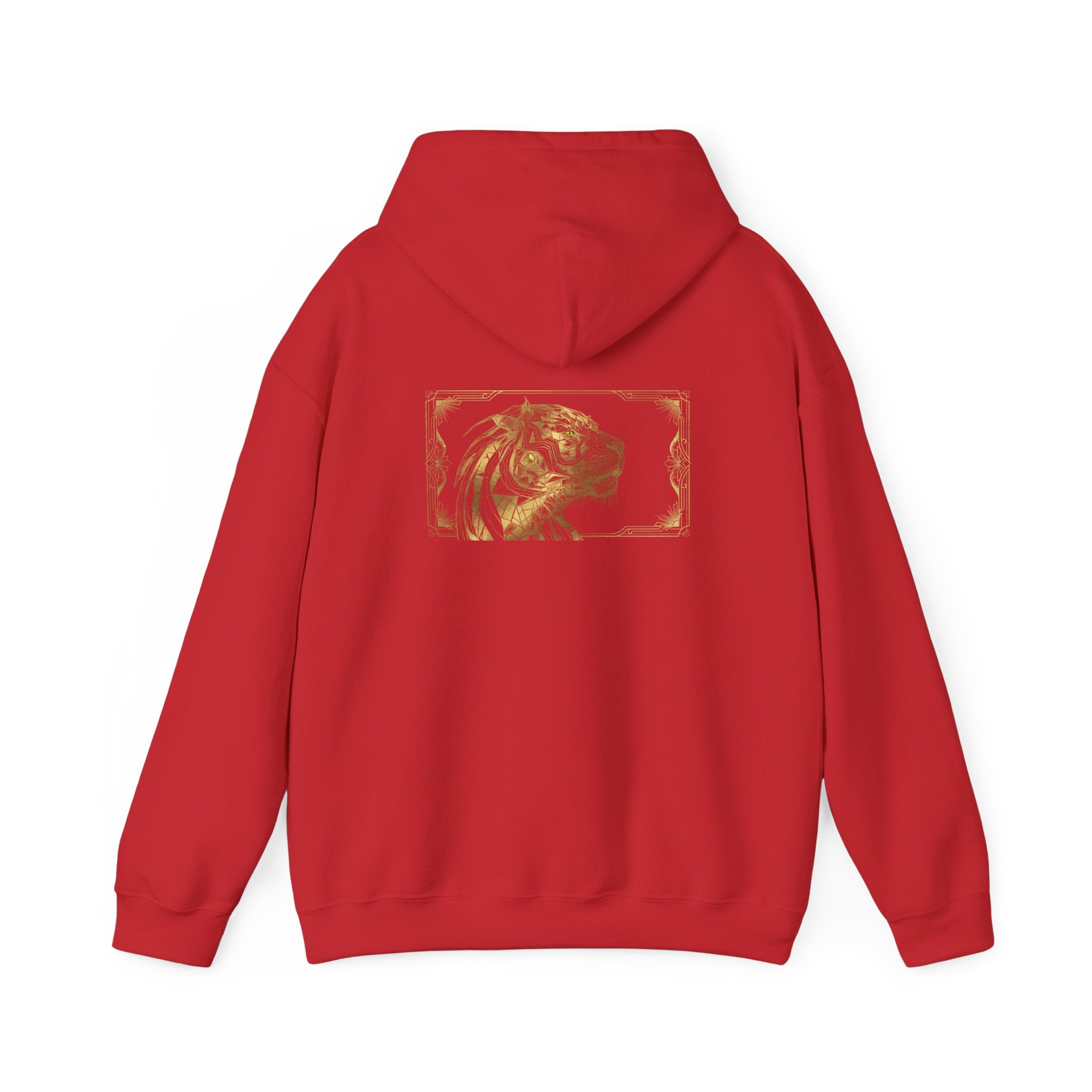 Leo Pride Hoodie — Gold Lion Art "Be Fierce" Sweatshirt